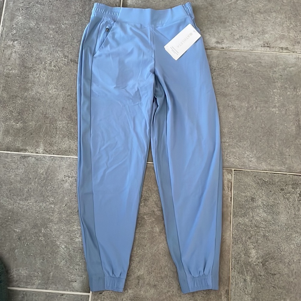 Athleta Blue Track Pants